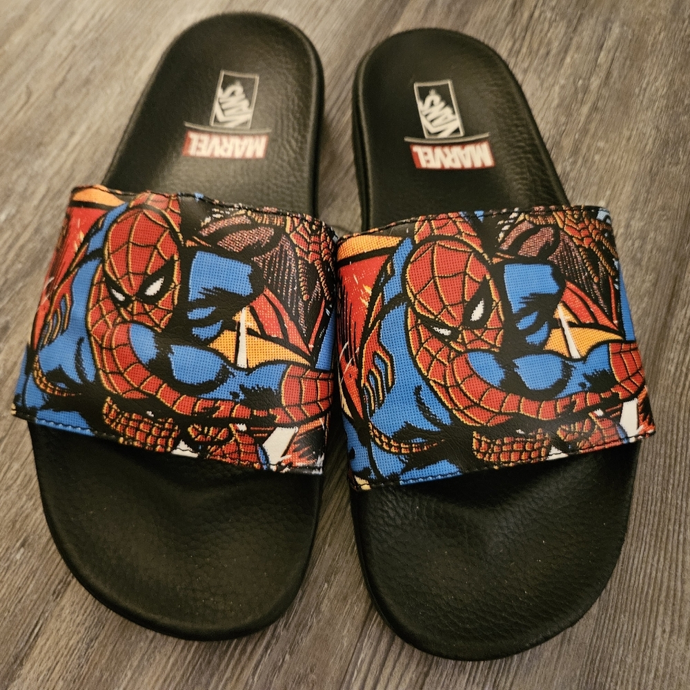 Spiderman Slides Vans